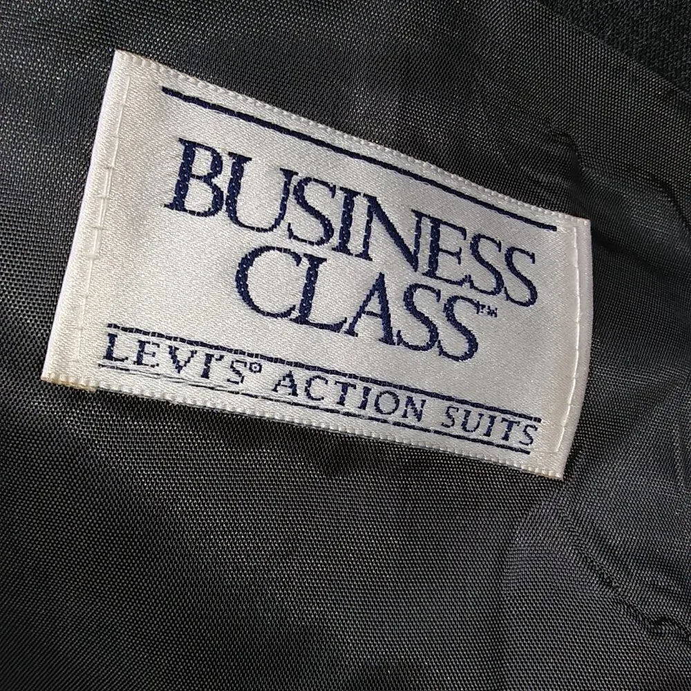 Levi's Blazer Suit Jacket - Action Suits - Business Class - Gray - No Size Tag